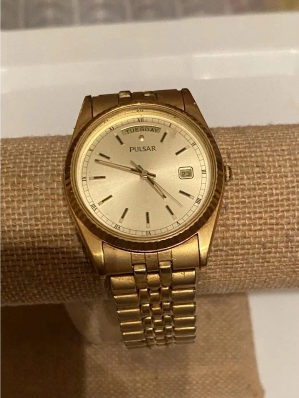 VTG Pulsar by Seiko gold toned Men’s watch